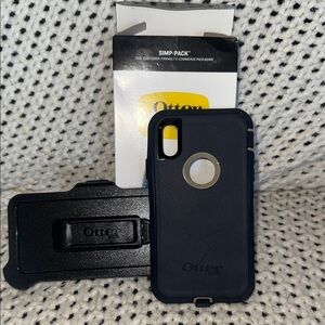 OtterBox Navy Defender series Phone Case with Holster